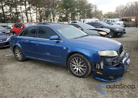 2008 Audi A4 2.0T Quattro z USA, uszkodzony, nr VIN WAUDF78E48A136093
